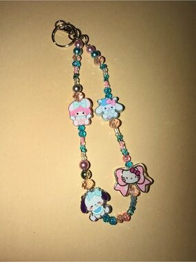 💗NWOT Multi character custom made key/bag/phone charm
